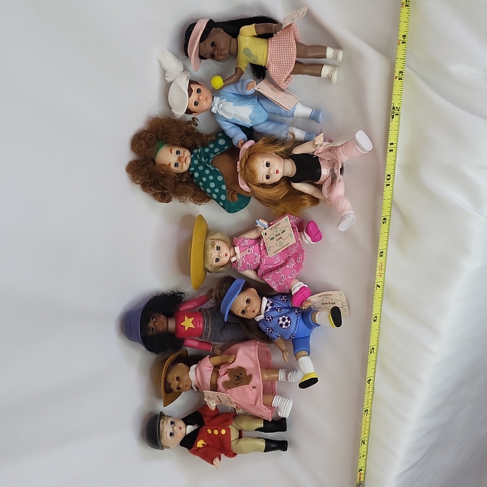 Madame Alexander Dolls Happy Meal lot of 9 LAST CHANCE SALE